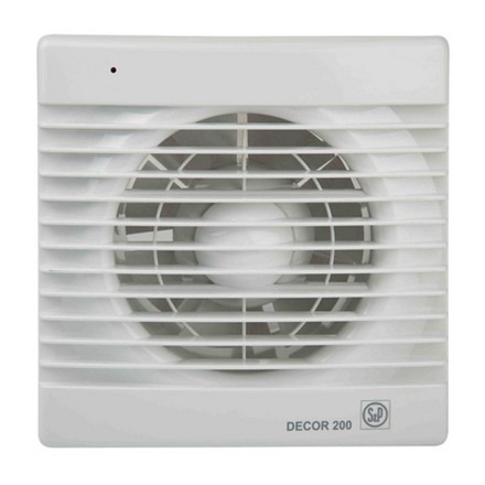 Вентилятор вытяжной Soler Palau DECOR-200CRZ