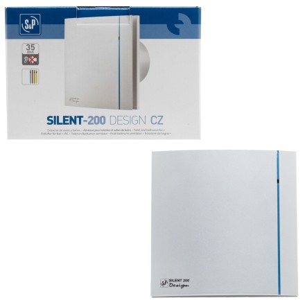 Вентилятор вытяжной Soler Palau SILENT-200 CZ DESIGN 3C
