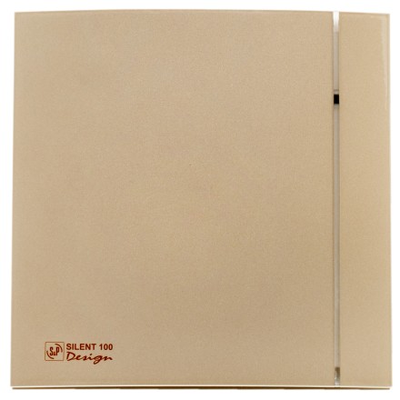 Вентилятор вытяжной Soler Palau SILENT-100 CZ CHAMPAGNE DESIGN 4C