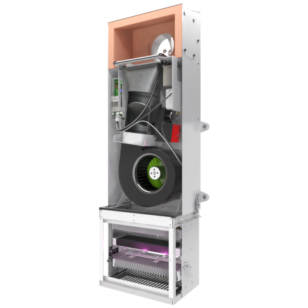 Приточная установка с электрическим нагревом Minibox Home-200 GTC