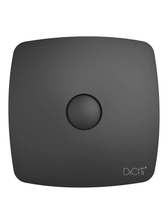 Бытовой вентилятор осевой DICITI RIO 4C D100мм Matt black