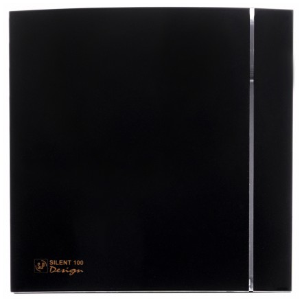 Вентилятор вытяжной Soler Palau SILENT-100 CZ BLACK DESIGN 4C