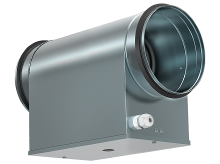 Электрический канальный нагреватель для круглых каналов Shuft EHC 250-9.0/3
