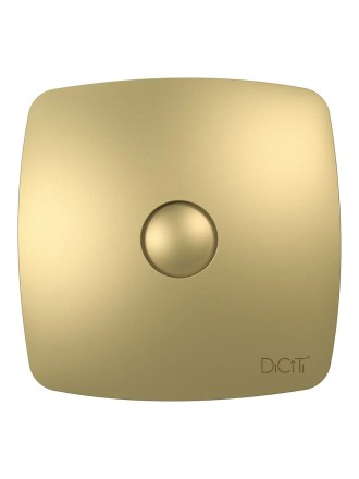 Бытовой вентилятор осевой DICITI RIO 4C D100мм Сhampagne