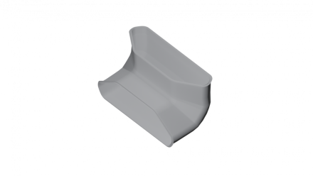 Отвод 90° в вертикале Flexag PP/FL-AT90-V