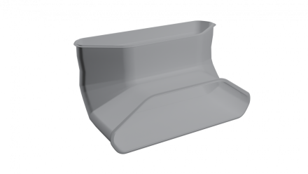 Отвод 90° в вертикале Flexag PP/FL-AT90-V