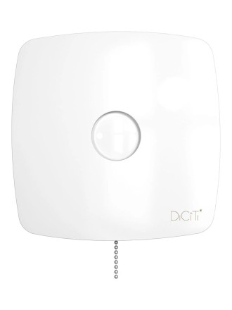 Бытовой вентилятор осевой DICITI RIO 4C-02 D100мм White