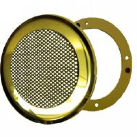 Решетка на магнитах КП-100 Золото круглая