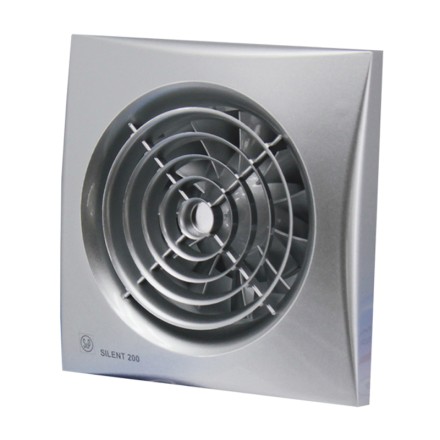 Накладной вентилятор Soler &amp; Palau SILENT-200 CHZ SILVER