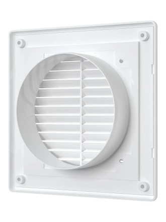 Решетка вентиляционная ERA 1515R10F Белый 150x150-100мм