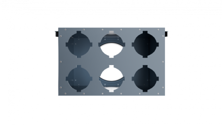 Flexag CMP-FLD 160/75x6 вентиляционный коллектор, D160, на 6/10 выходов FLD