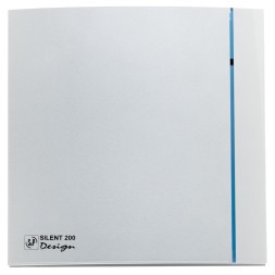Вентилятор вытяжной Soler Palau SILENT-200 CZ SILVER DESIGN 3C