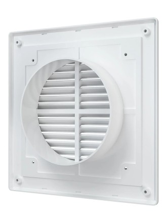 Решетка вентиляционная ERA 2121R12F Белый 208x208-125мм