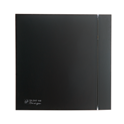Вентилятор вытяжной Soler Palau SILENT-100 CZ MATT BLACK DESIGN 4C