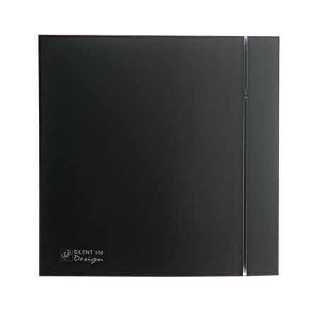 Вентилятор вытяжной Soler Palau SILENT-100 CZ MATT BLACK DESIGN 4C