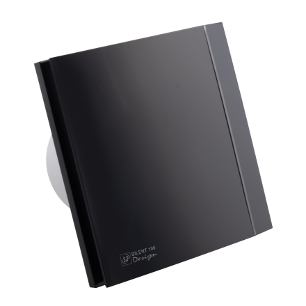 Вентилятор вытяжной Soler Palau SILENT-100 CZ MATT BLACK DESIGN 4C