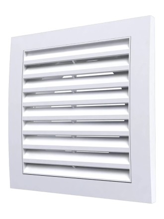 Решетка вентиляционная ERA 1515RR10F Белый 150x150-100мм