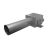 Адаптер (пленум) прямой круглый Provent VPDL 125/75x2 на 2 выхода (L=400)