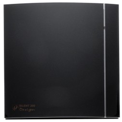 Вентилятор вытяжной Soler Palau SILENT-200 CZ MATT BLACK DESIGN 4C