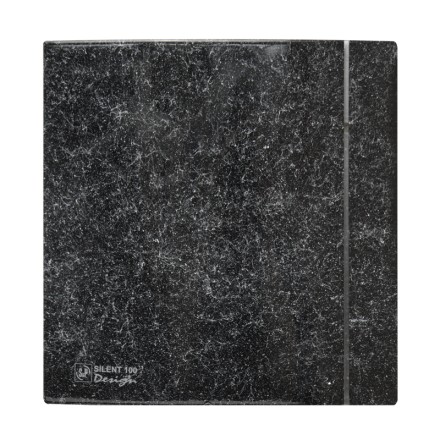 Вентилятор вытяжной Soler Palau SILENT-100 CZ MARBLE BLACK DESIGN 4C