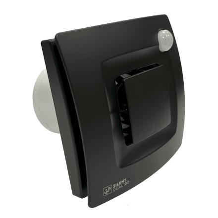 Накладной вентилятор Soler &amp; Palau SILENT DUAL 100 MATT BLACK