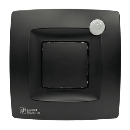 Накладной вентилятор Soler &amp; Palau SILENT DUAL 100 MATT BLACK
