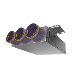 Пленум прямой прямоугольный Provent VPK 300x90/75x3 на 3 выхода