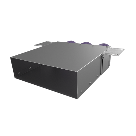 Пленум прямой прямоугольный Provent VPK 300x90/75x3 на 3 выхода