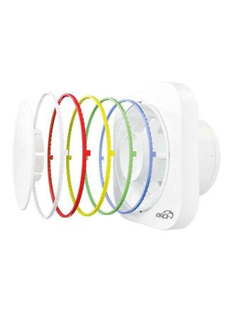Бытовой вентилятор осевой ERA DISC 5C D125 White