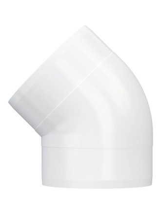 Колено 45° для круглых каналов ERA 15ККП 45° 150x45