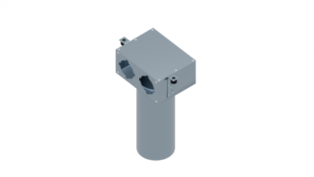 Flexag FL-PCP-125/75x2 пленум вентиляционный потолочный, D125, на 2 выхода FLD