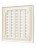 Решетка вентиляционная пластиковая регулируемая Era 1515РРПН 150х150 Ivory