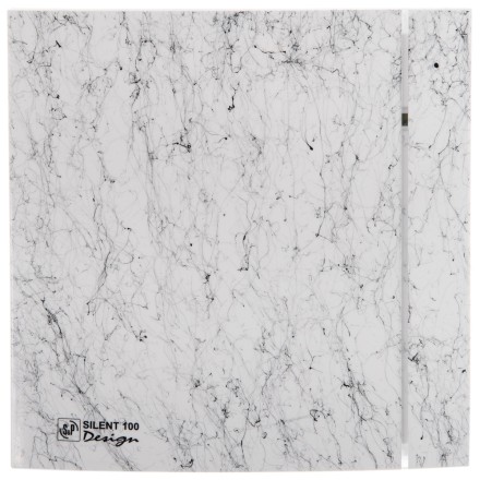 Вентилятор вытяжной Soler Palau SILENT-100 CZ MARBLE WHITE DESIGN 4C