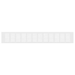 Вентиляционная решетка Благовест 80x500 белая
