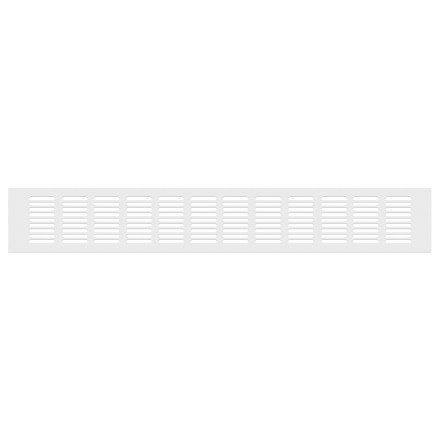 Вентиляционная решетка Благовест 80x500 белая