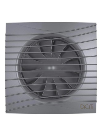 Бытовой вентилятор осевой DICITI SILENT 4C D100мм Dark gray metal