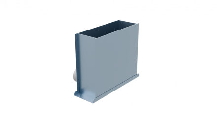 Flexag FL-PFP-400x100/75x3 пленум напольный, 400x100, на 3 выxода FLD