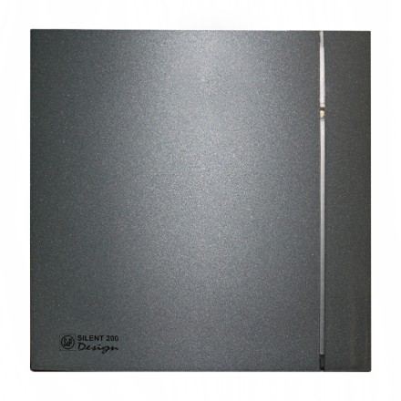 Вентилятор вытяжной Soler Palau SILENT-200 CZ GREY DESIGN 4C