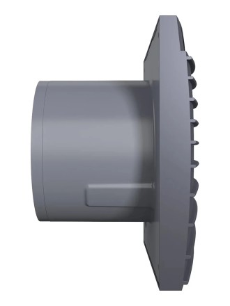 Бытовой вентилятор осевой DICITI SILENT 4C D100мм Gray metal