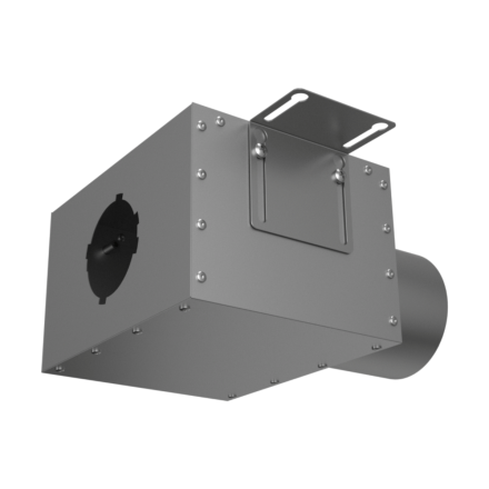 Адаптер (пленум) прямой круглый Provent VPD 125/90x1 на 1 выход
