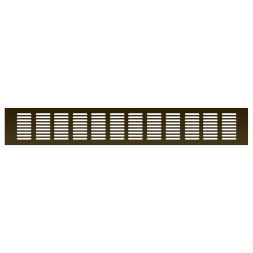 Вентиляционная решетка Благовест 80x500 бронза