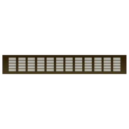 Вентиляционная решетка Благовест 80x500 бронза