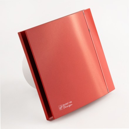 Вентилятор вытяжной Soler Palau SILENT-100 CZ RED DESIGN 4C