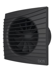 Бытовой вентилятор осевой DICITI SILENT 4C D100мм Matt Black