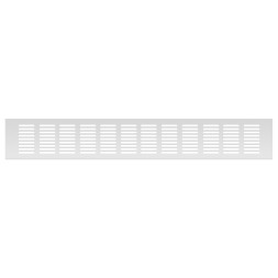 Вентиляционная решетка Благовест 80x500 серебро