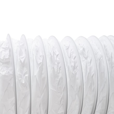Воздуховод гибкий ПВХ AFS VINYLAFS WHITE (203/10м)