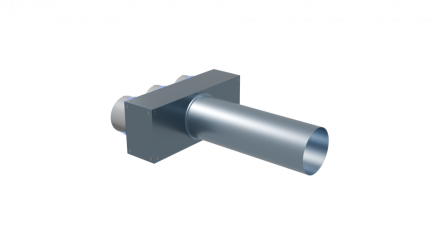 Flexag FL-PWP-125/75x3 пленум вентиляционный прямой, D125, на 3 выxода FLD