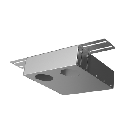 Адаптер (пленум) угловой прямоугольный Provent VPU 300x90/90x2 на 2 выхода