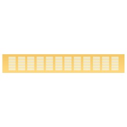 Вентиляционная решетка Благовест 80x500 золото