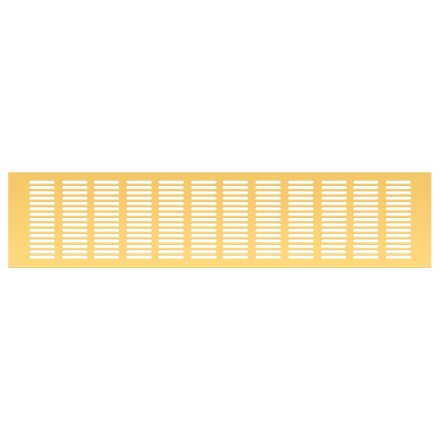 Вентиляционная решетка Благовест 120x500 золото